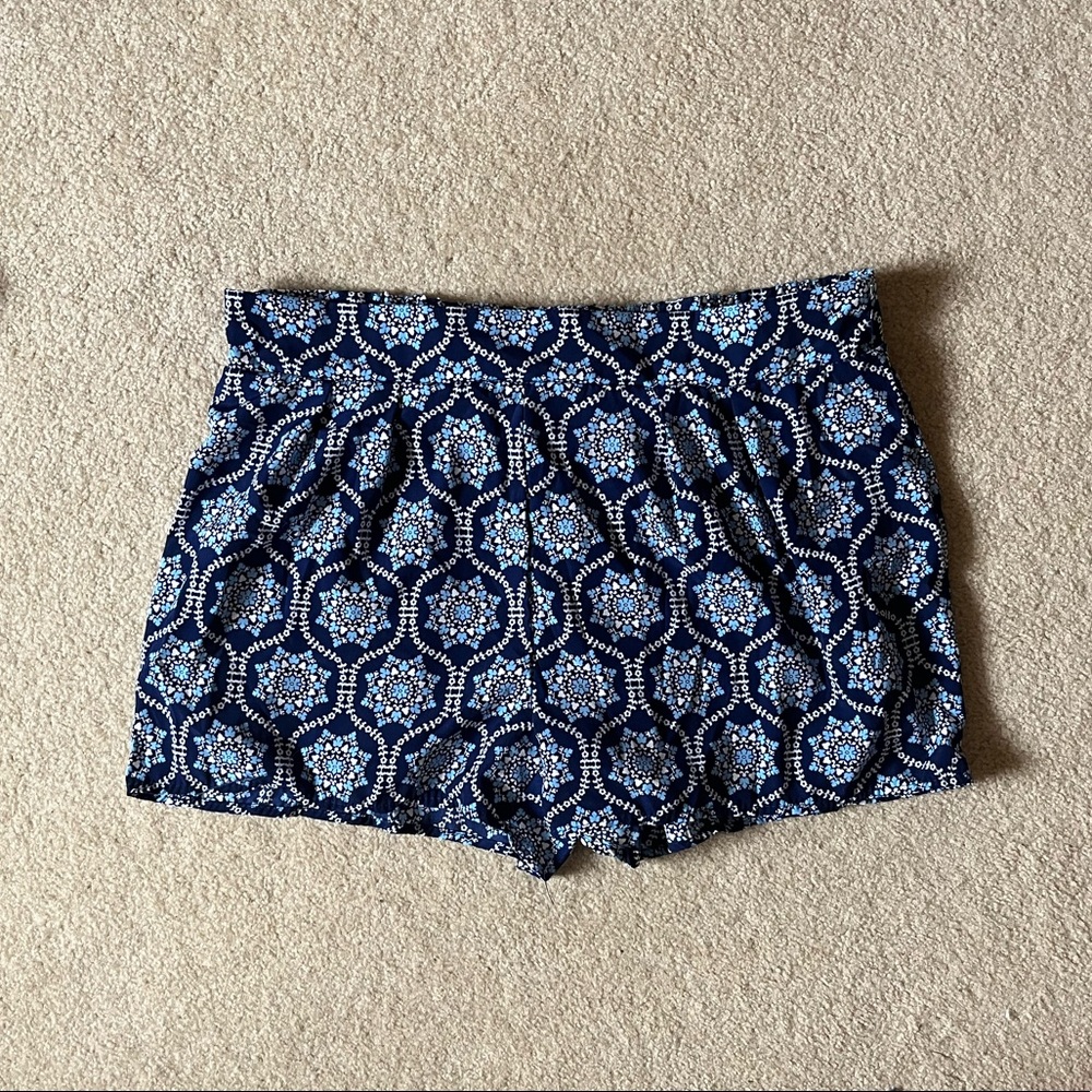 Francesca’s patterned shorts